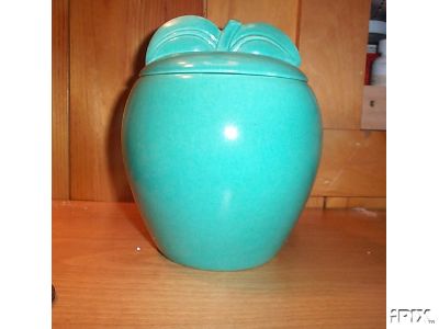 RED WING GREEN APPLE COOKIE JAR 